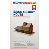 Walthers Trainline HO. Brick freight h..