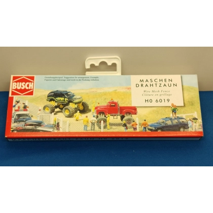 Busch HO. Wire mesh fence kit