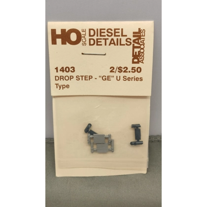 Details Associates HO. Drop step GE Ubseries type