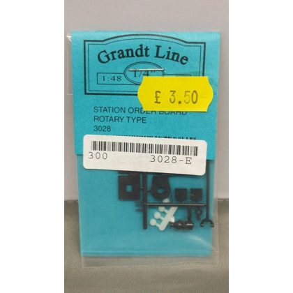 Grandt Line O Scale. Station order board rotary type