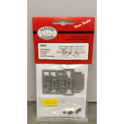 Dundas Models 009. Festiniog railway 3 ton slate wagon kit