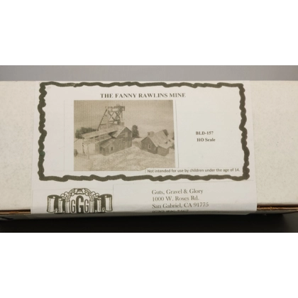 Guts,Gravel & Glory HO. The Fanny Rawlins mine kit