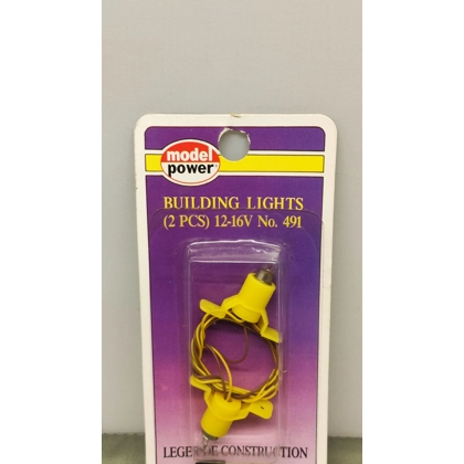 Model Power. Building lights Pkt of 2 pieces