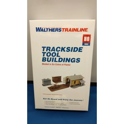 Walthers Trainline HO. Trackside tool buildings kit