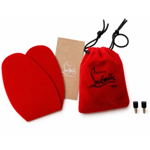 Christian Louboutin shoes repair Kit. Replacement Heel tips and Shoe sole Combo