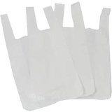 100 Plastic Polythene Vest Style Carri..