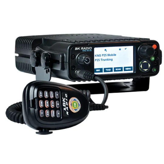 KNG-M150 136-174 MHz, P25, 5000 Channels, 50 Watts Dash Mount