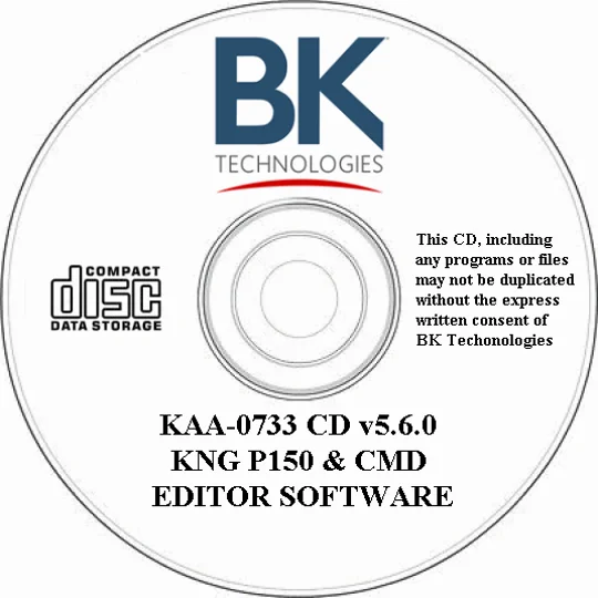 BK Radio KAA-0733 KNG, KNG2 P, M Editor Software