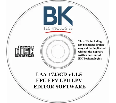 LAA-1733 EPU EPV Editor Programming Software