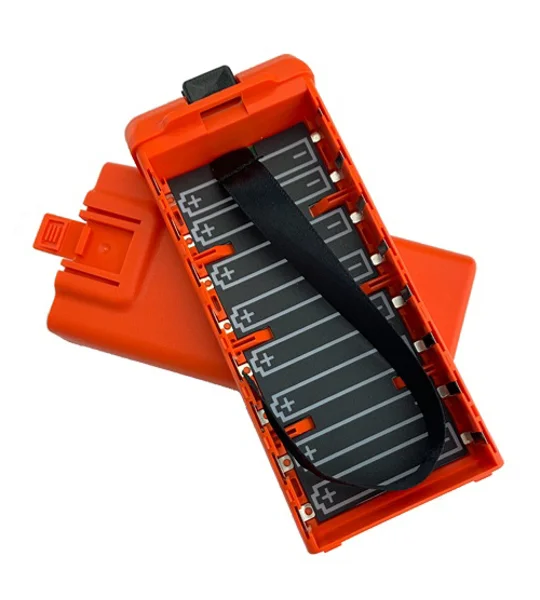 BK KAA-0120 Orange "AA" Clamshell for KNG Series Radios, KAA-0120