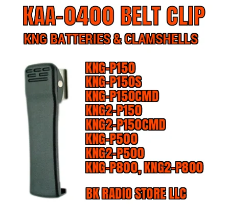 KAA-0400 belt Clip for KNG replacement