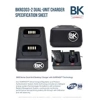 BKR-0303 DUAL SLOT CHARGER