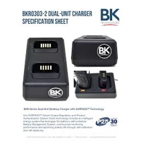 BKR-0303 DUAL SLOT CHARGER