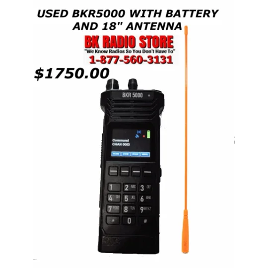 Used BKR5000 Radio and ANT