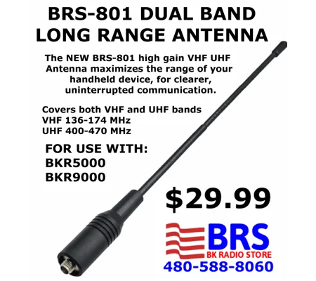BRS-801 DUAL BAND HIGH GAIN ANTENNA