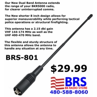 BRS-801 DUAL BAND HIGH GAIN ANTENNA