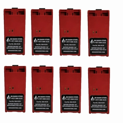 8 KNG Crew Clamshells Red 8 KNG Crew Clamshells Red