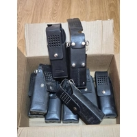 USED DPH GPH BELT LOOP LEATHER HOLSTERS