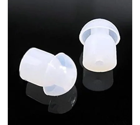 Replacement Mushroom Earbud Ear Tips for Motorola Kenwood Two Way Radio Coil Tube X2