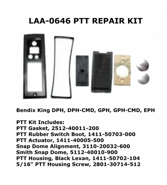 LAA-0646 DPH PTT REPAIR KIT