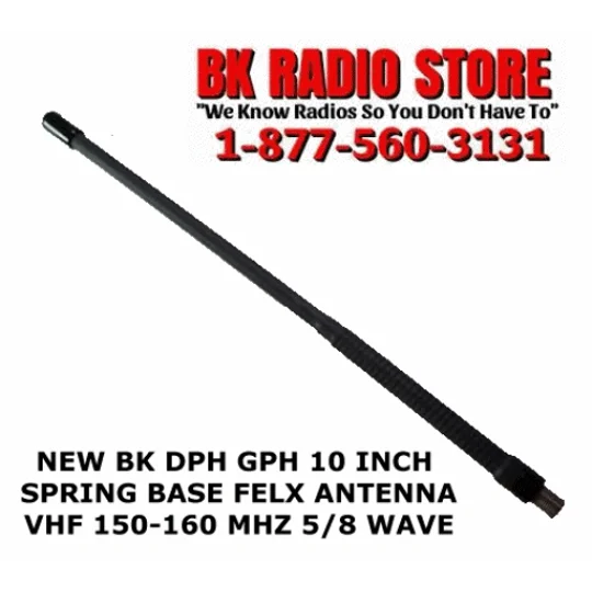 DPH GPH Flex Replacement Antenna 10" LAA-0818