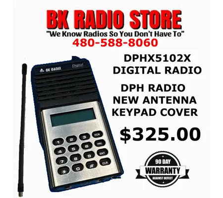 USED DPHX5102 DIGITAL RADIO WITH ANTENNA