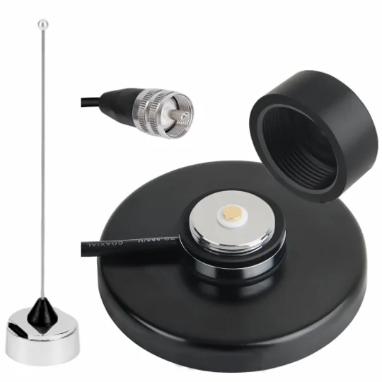 VHF 18 " Magnetic Mount Antenna Kit