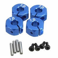 1:10 RC Car Aluminium 7.0 Wheel Hex Nut 12mm HSP HPI Tamiya Buggy