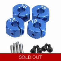 1:10 RC Car Aluminium 7.0 Wheel Hex Nut 12mm HSP HPI Tamiy..