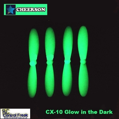 Cheerson CX-10 CX-10A Blade Propeller Glow In The Dark Fluorescent