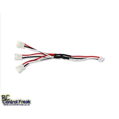 7.4v Lipo Li-ion Li-poly Battery Charger Power Adapter Cable 3x way