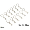 1:10 RC Model Car Body Shell R Clips Pins 24mm Buggy Truggy HSP Tamiya 1:10 RC Model Car Body Shell R Clips Pins 24mm Buggy Truggy HSP Tamiya