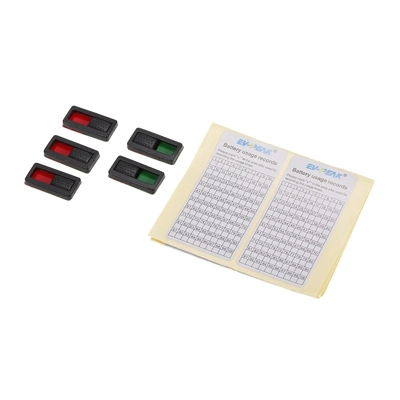 Battery Charge Status Marker Slide Indicator Sticker LiPo NiCd NiMh