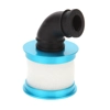 Upgrade Blue HSP Nitro Engine Air Filter For 1/10 RC Car Buggy Upgrade Blue HSP Nitro Engine Air Filter For 1/10 RC Car Buggy