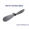 Syma RC Helicopter S031-07 Spare Tail Rotor Blade