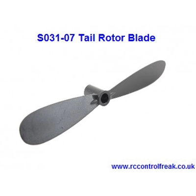 Syma RC Helicopter S031-07 Spare Tail Rotor Blade Syma RC Helicopter S031-07 Spare Tail Rotor Blade