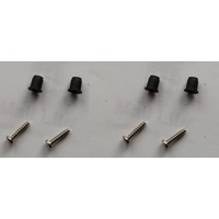 HCW Sky King 8500 8501-12 Main Rotor Blade Grip Set Nylon Bushes
