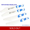 Double Horse 9074-04 Main Rotor Blades A+B
