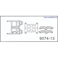 Double Horse 9074-13 Metal Frame Plates