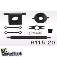 Double Horse Shuang Ma 9115-20 RC Helicopter Nose Tail Tube Fixed