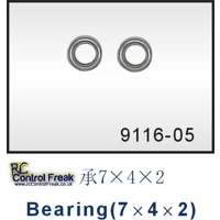 Double Horse 9116-05 RC Helicopter Bearing 7x4x2mm Shuang ma Parts