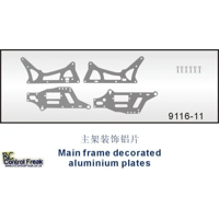 Double Horse 9116-11 RC Helicopter Main Frame Aluminium Plates