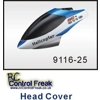 Double Horse 9116-25 RC Helicopter Head Cover Blue Shuang ma Parts Double Horse 9116-25 RC Helicopter Head Cover Blue Shuang ma Parts