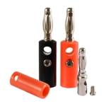 High Quality 10x 4mm Banana Plug Male Female Connector Audio Speaker Wire Cables