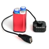 5V USB 4X AA Battery Waterproof Portable Charger Power Pack