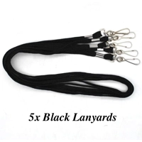 5x Lanyard Neck Strap Id Card Key Chain Badge Holder Whist..