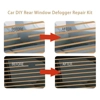 Car Rear Heated Window Defogger Repair Kit Demister Element Copper Paint Pen