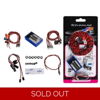 12 LED Simulation Lights Smart System Flash Lighting Kit RC 1/10 Car HSP Tamiya