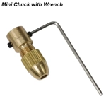 Mini Drill Chuck Collet Set For Electric Motor 5mm Shaft With 10 Drill Bits