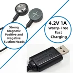 Universal Lithium 3.7v 4.2v Battery Fast Charger Magnetic USB Cable